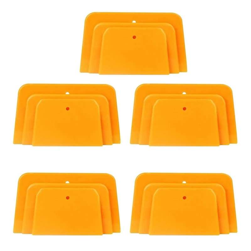 Body Filler Spreaders 3 Sizes Reusable Plastic Auto Body Spreader for Automotive Fillers Putties Gl