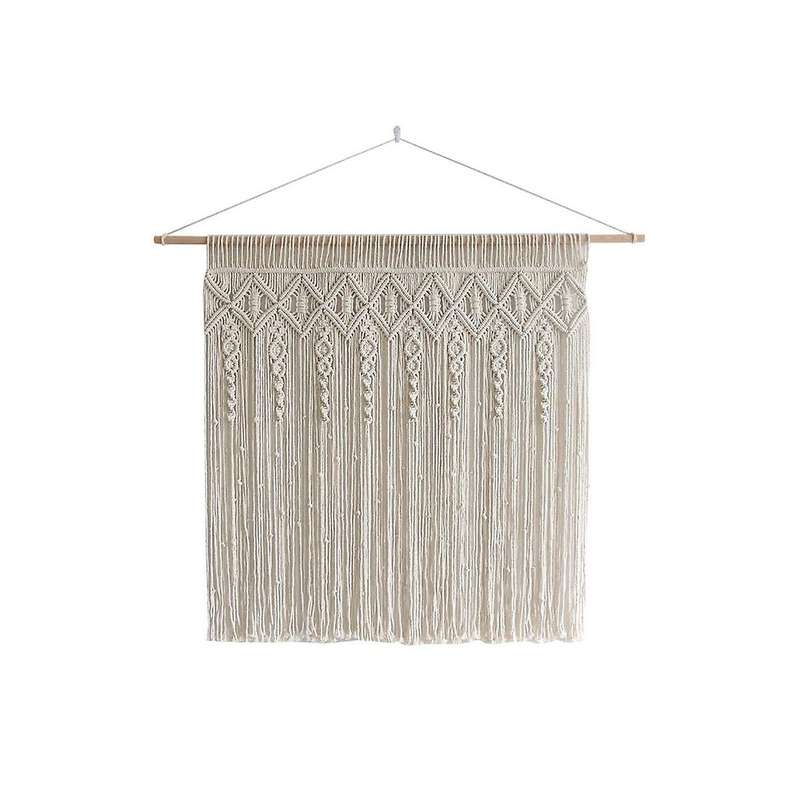 Bohemian Style Hand-Woven Tapestry Curtain Background Curtain Home Residence Decoration Wall Wall D