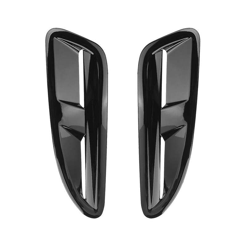 Bonnet Cover Trim Universal for Xkr Xk8 Mx5 Rx8 Focus St Fiesta Accessories, Bright Black
