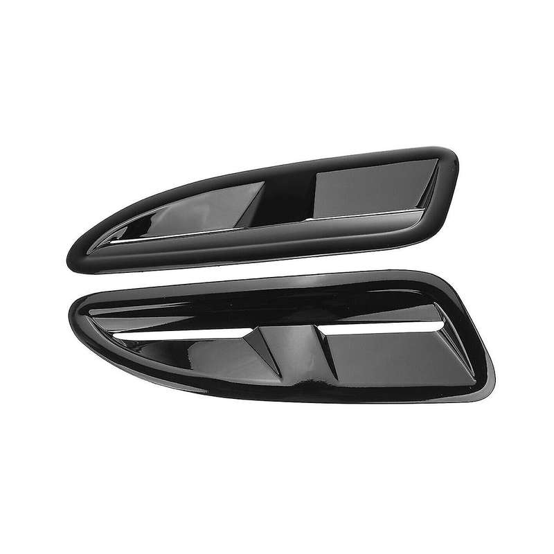 Bonnet Cover Trim Universal for Xkr Xk8 Mx5 Rx8 Focus St Fiesta Accessories, Bright Black