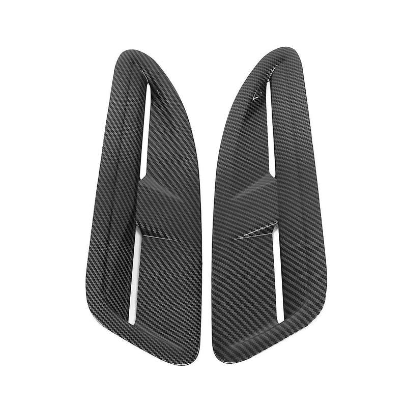 Bonnet Cover Trim Universal for Xkr Xk8 Mx5 Rx8 Focus St Fiesta Accessories, Carbon Fiber