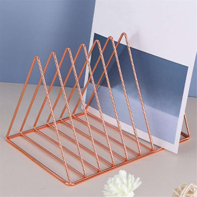 Book Organizer for Desk Book Organizer Magazine Holder, Desktop File Sorter Organizer Bookshelf Book