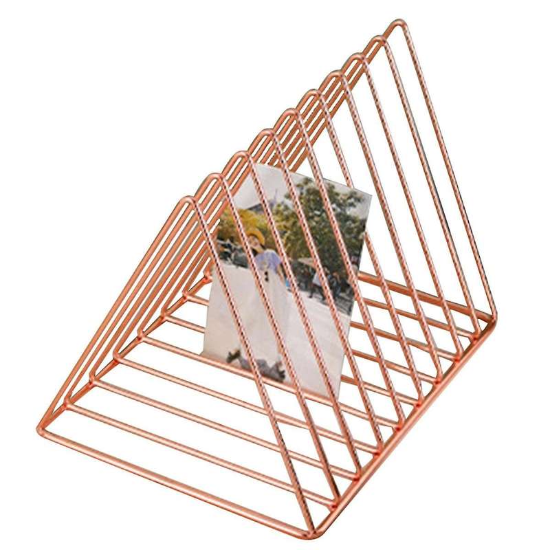 Book Organizer for Desk Book Organizer Magazine Holder, Desktop File Sorter Organizer Bookshelf Book