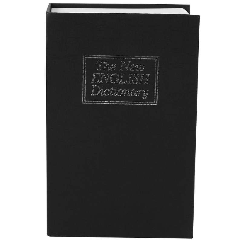 Book Safe with Combination Lock Dictionary Diversion Book Safe Portable Safe Box, Great for Storing