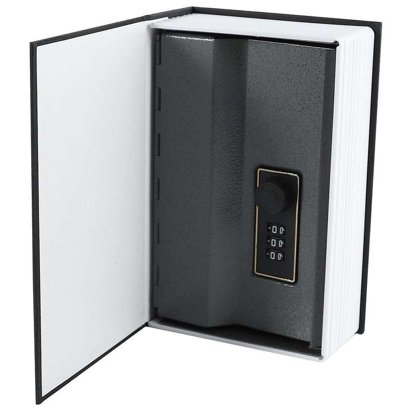 Book Safe with Combination Lock Dictionary Diversion Book Safe Portable Safe Box, Great for Storing