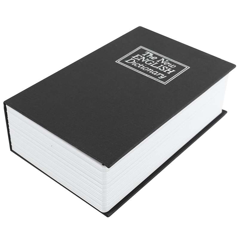 Book Safe with Combination Lock Dictionary Diversion Book Safe Portable Safe Box, Great for Storing