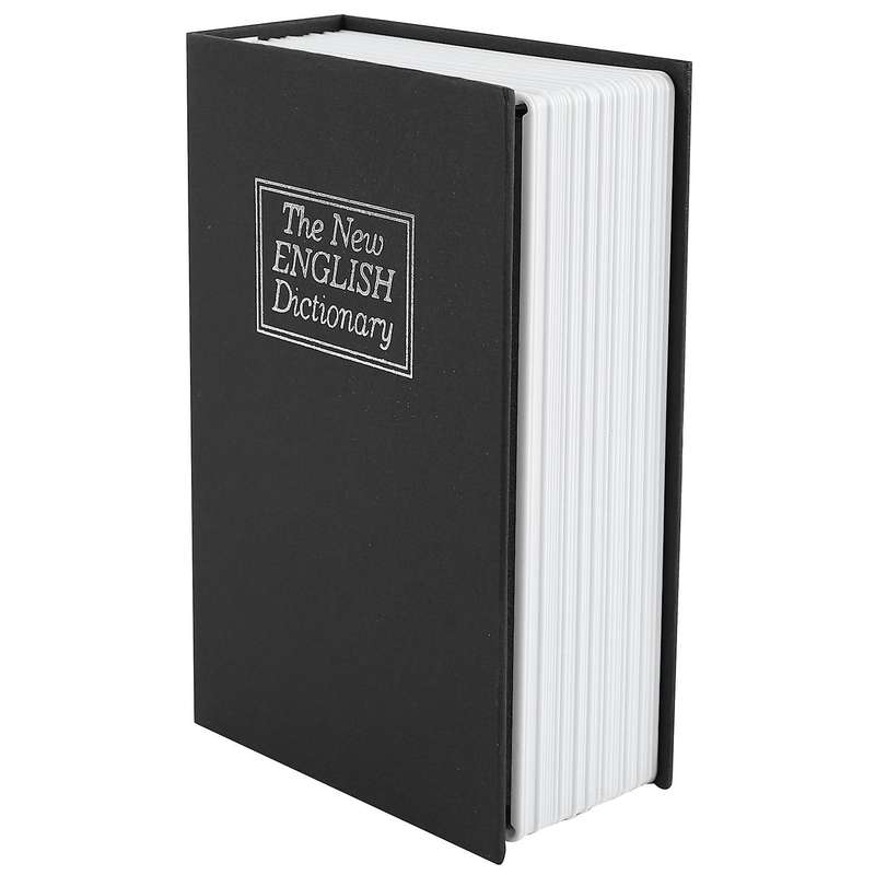 Book Safe with Combination Lock Dictionary Diversion Book Safe Portable Safe Box, Great for Storing