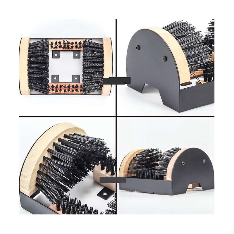 Boot Brush Indoor and Outdoor Cleaning Shoe Brushrs All Weather Industrial Shoe Cleaner & Scraper Br