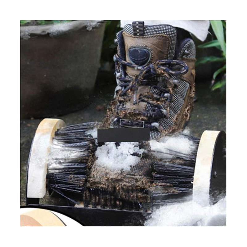 Boot Brush Indoor and Outdoor Cleaning Shoe Brushrs All Weather Industrial Shoe Cleaner & Scraper Br