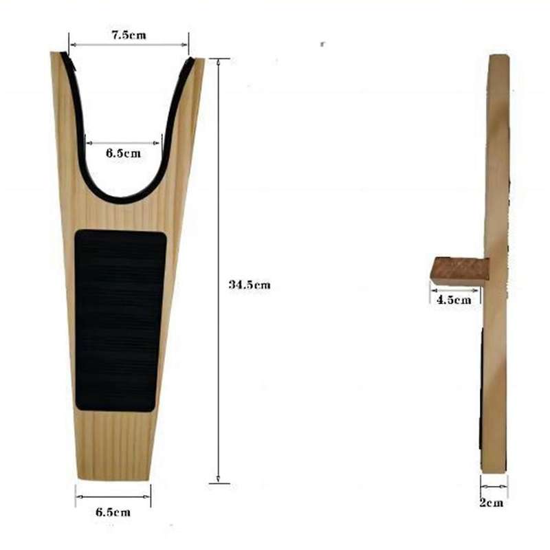 Boot Puller Boot Jack Wooden Boot Remover No Bending Stable Tools Boot Remover