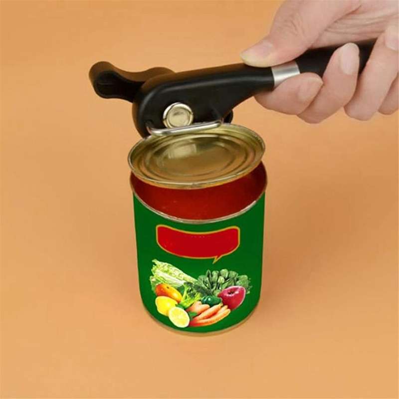 Bottle Opener,handheld Safe Cut Can Opener Smooth Edge Can Opener Food Grade Stainless Steel Opener