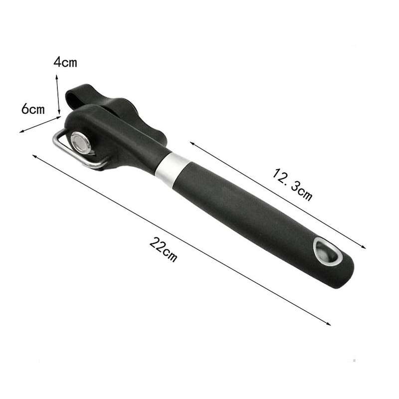 Bottle Opener,handheld Safe Cut Can Opener Smooth Edge Can Opener Food Grade Stainless Steel Opener