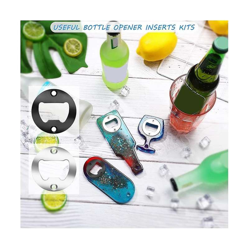 Bottle Opener Inserts Kits Round Diy Bottle Opener Hardware Kit Diy Beer Opener Round Diy Bottle Op
