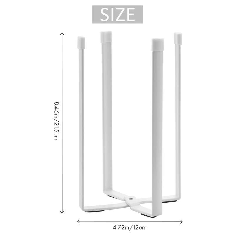 Bottle Drying Rack, Space Saving Plastic Bag Dryer Holder Garbage Stand Multi Purpose Drying Rack