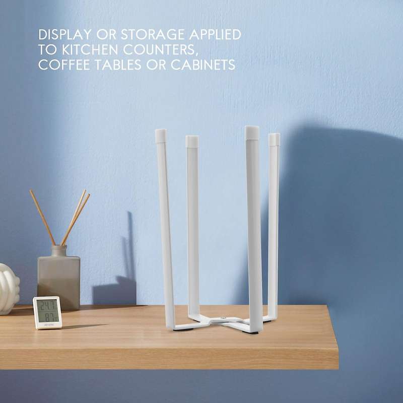 Bottle Drying Rack, Space Saving Plastic Bag Dryer Holder Garbage Stand Multi Purpose Drying Rack