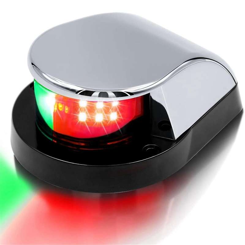 Bow Navigation Light, Marine LED Navigation Light, Yacht Light Boat Light Warning Light for Pontoons
