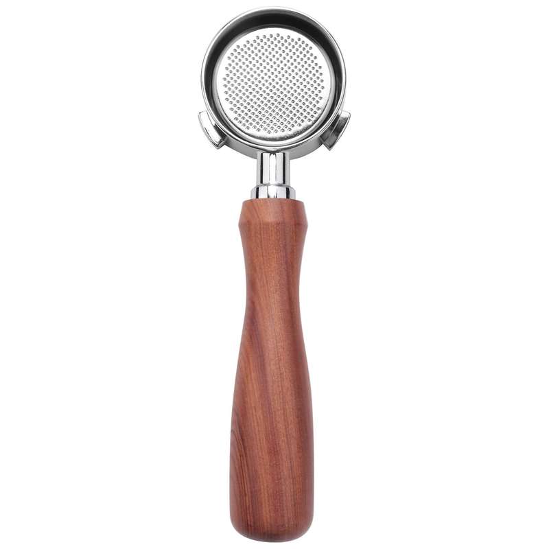 Bottomless Portafilter 51mm for EC680/EC685 Coffee Machine Filter 51mm, Ear Wooden Handle