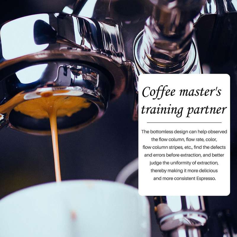 Bottomless Portafilter 54mm Compatible Breville Barista Series and Espresso