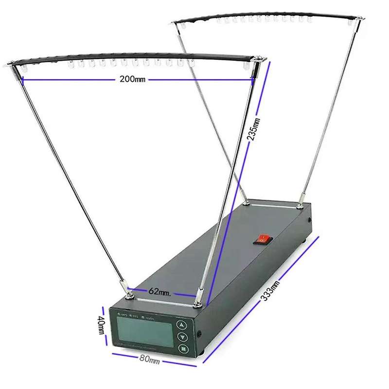 Bow Velocity Measurement Tool Velocimetry Speed Measuring Instrument 0-2000mps Professional Canopy-t