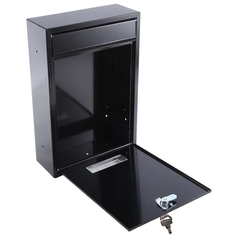 Box Mailbox Office Mailbox Outdoor Mailbox Decor for Office Newspaper Box Office Comment Letter Depo