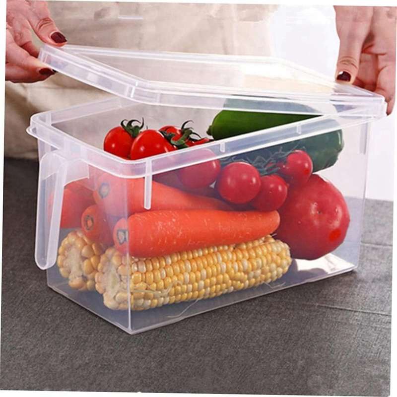Box Refrigerator Storage Bin Stackable Refrigerator Organizer Food Storage Bins Refrigerator Cabinet