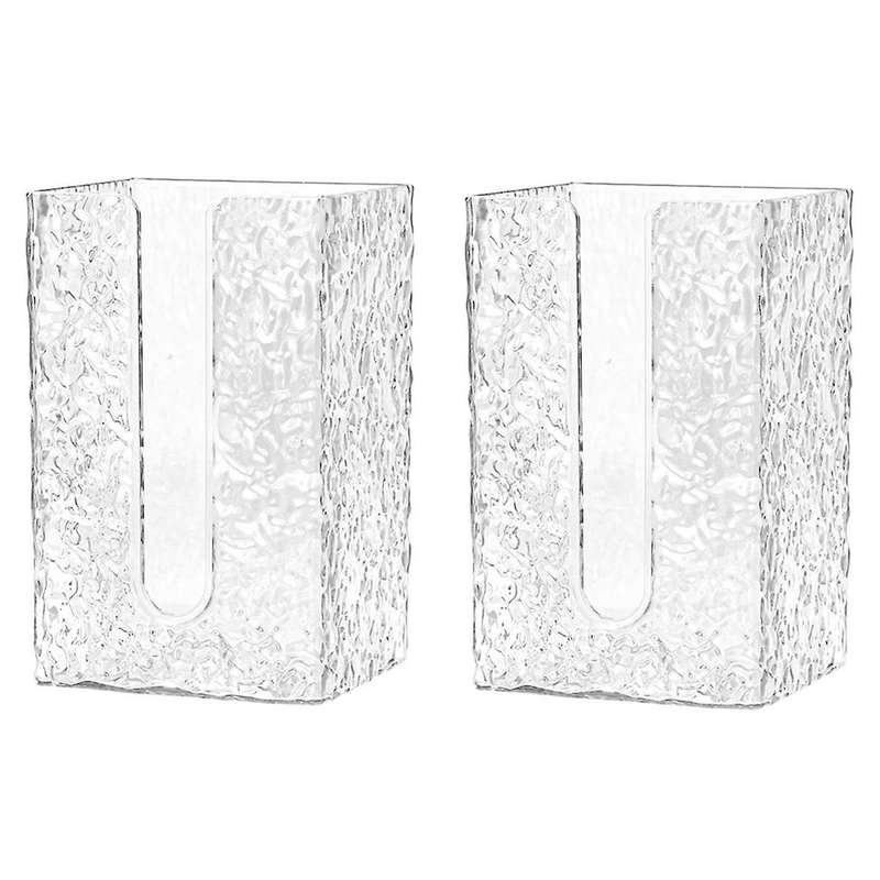 Box Wall Tissue Box Multifold Paper Towel Holder Wall Hanging Tissue Holder Tissue Dispenser Tissue