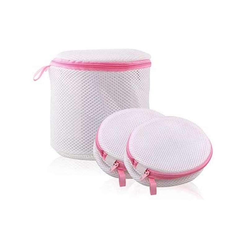 Bra Laundry Bag,laundry Bag Made Of Mesh Fabric Set, Reusable Laundry Bag, 10 Pink