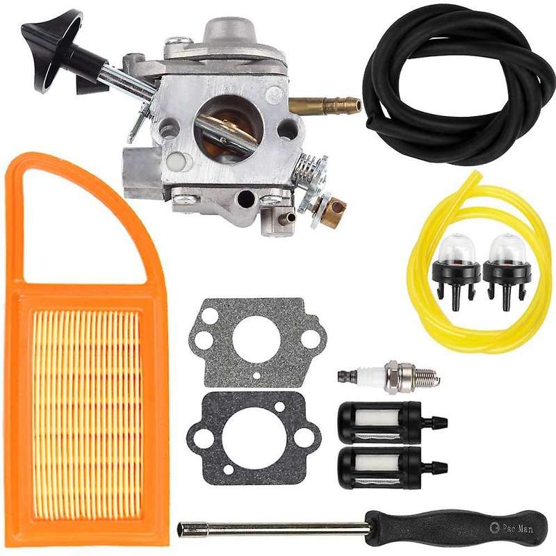 BR 600 Carburetor Filter Fuel Carb Repower Kit for BR500 BR550 BR600 Backpack Blower Leaf Blower Par