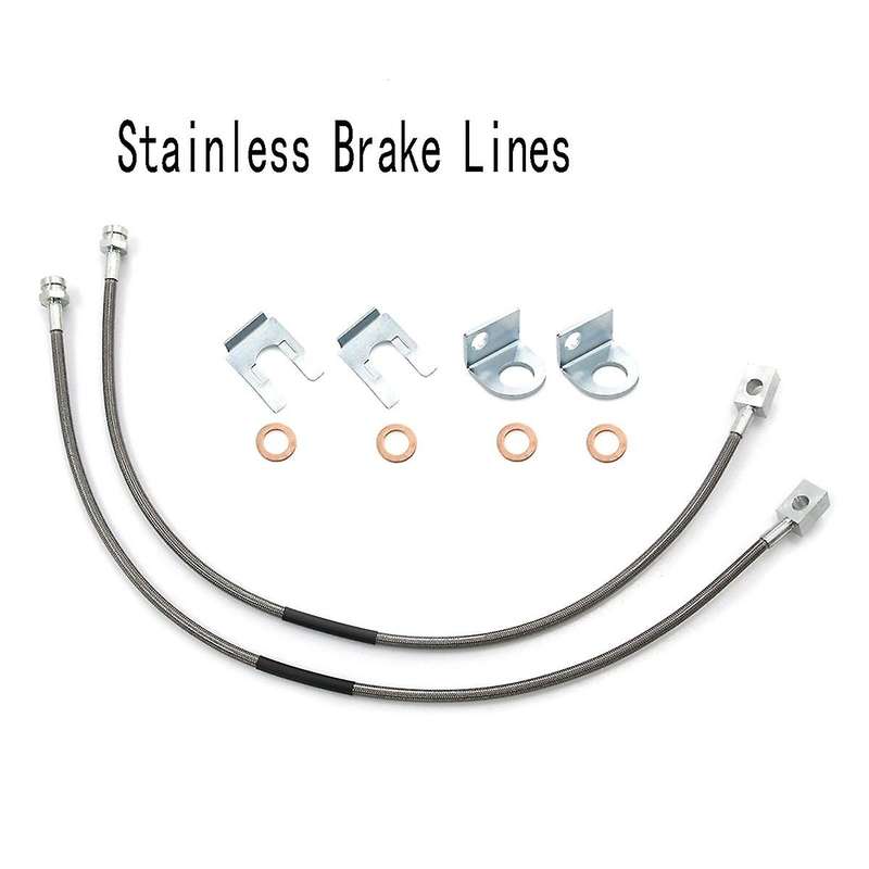 Brake Lines Replacement for Tj/yj/xj 1987-2006 4-6 Inch 89702