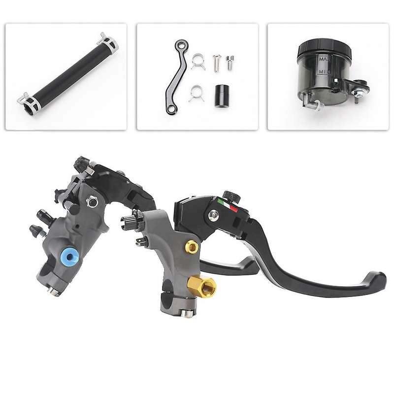 Brake Motorcycle Front Handle Clutch Assembly Oil Cup Modified Accessories Tie Rod CNC Handle Univer