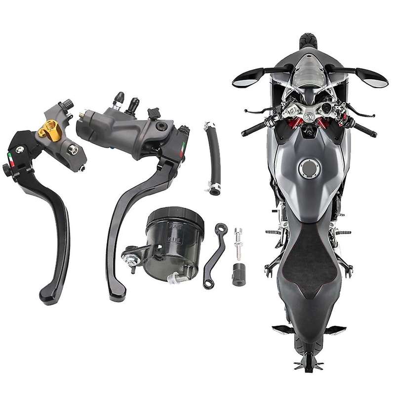 Brake Motorcycle Front Handle Clutch Assembly Oil Cup Modified Accessories Tie Rod CNC Handle Univer