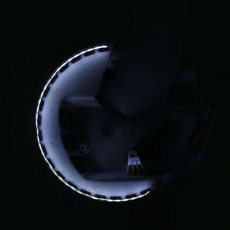 Brake Motorcycle Rotor Covers LED White Light Fit for Goldwing GL1800 01-17 F6B 13-17