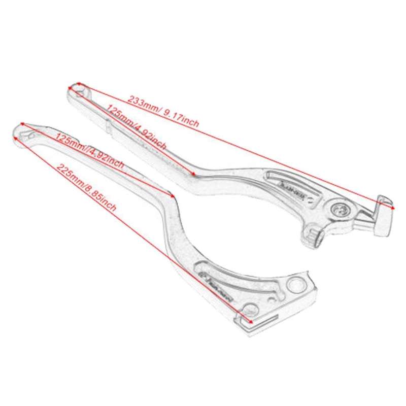 Brake Single Branch Lever Bullhorn Handlebar Puller Motorcycle Accessories for G310gs G310r 2016-20