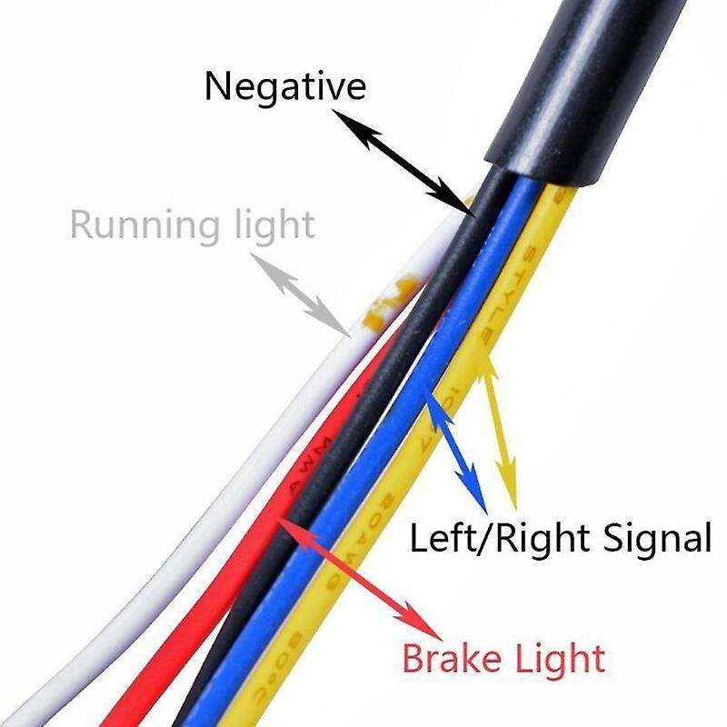 Brake Stop Tail Light Smoke Lens Integrated Turn Signals Integrated Sequential LED Tail Lights for 2