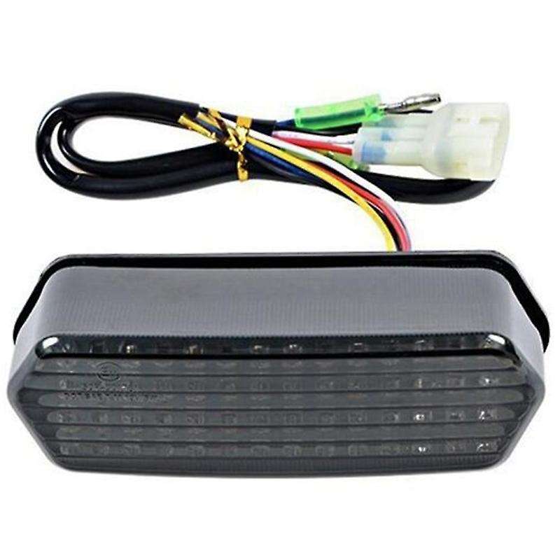 Brake Stop Tail Light Smoke Lens Integrated Turn Signals Integrated Sequential LED Tail Lights for 2