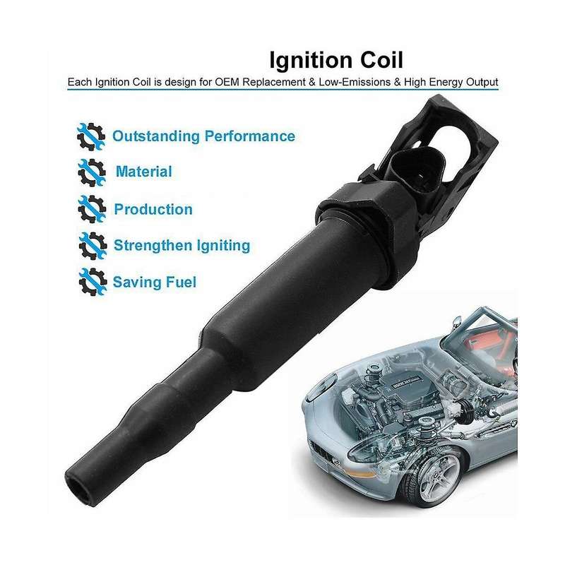 Brand New 1pcs Ignition Coils Ignition System 0221504470 12137594937 for F22 F23 E46 E90 X3 X5 X6 1