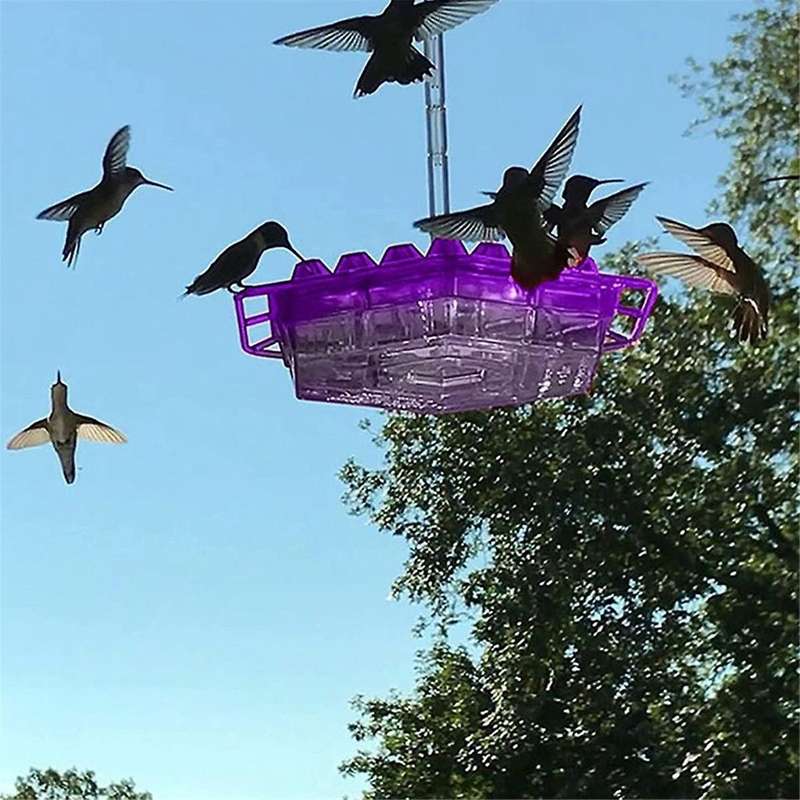 Brand New Shirem Bird Feeder, Wind Chime Bird Feeder Garden Decoration