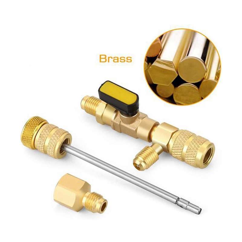 Brass - Valve Core Handling Tool Valve Core Wrench Refrigeration Tool