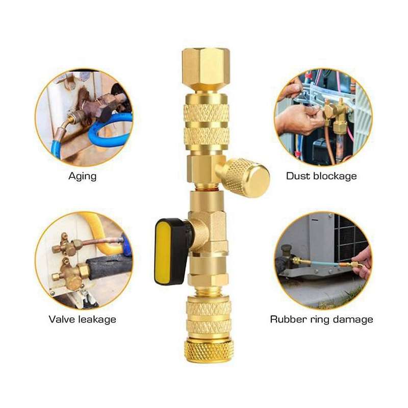 Brass - Valve Core Handling Tool Valve Core Wrench Refrigeration Tool