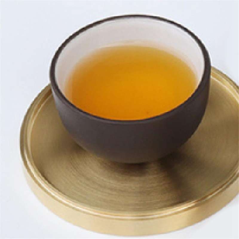 Brass Coaster Copper Cup Coasters Home Decor Drink Coaster for Bar Home Kitchen Coffee Tables Center