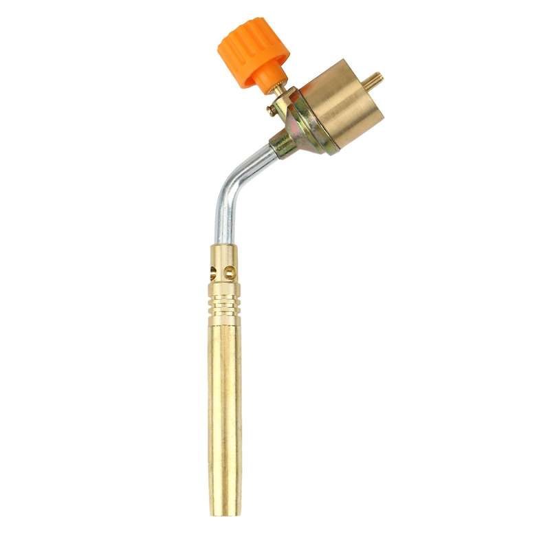 Brass MAPP, Propane Gas Torch, Automatic Ignition Trigger, Heating Welding , Suitable for Camping a