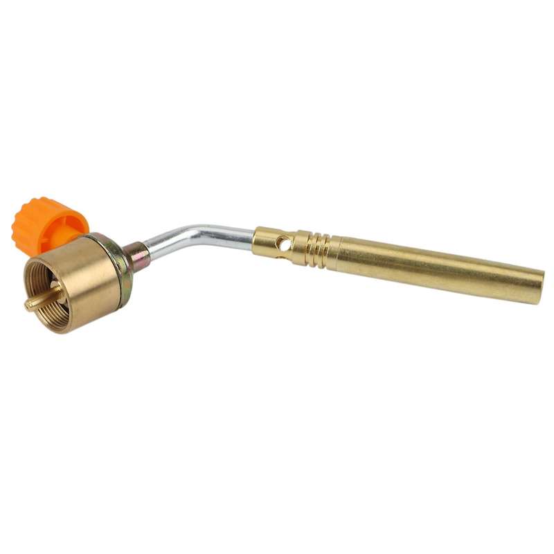 Brass MAPP, Propane Gas Torch, Automatic Ignition Trigger, Heating Welding , Suitable for Camping a