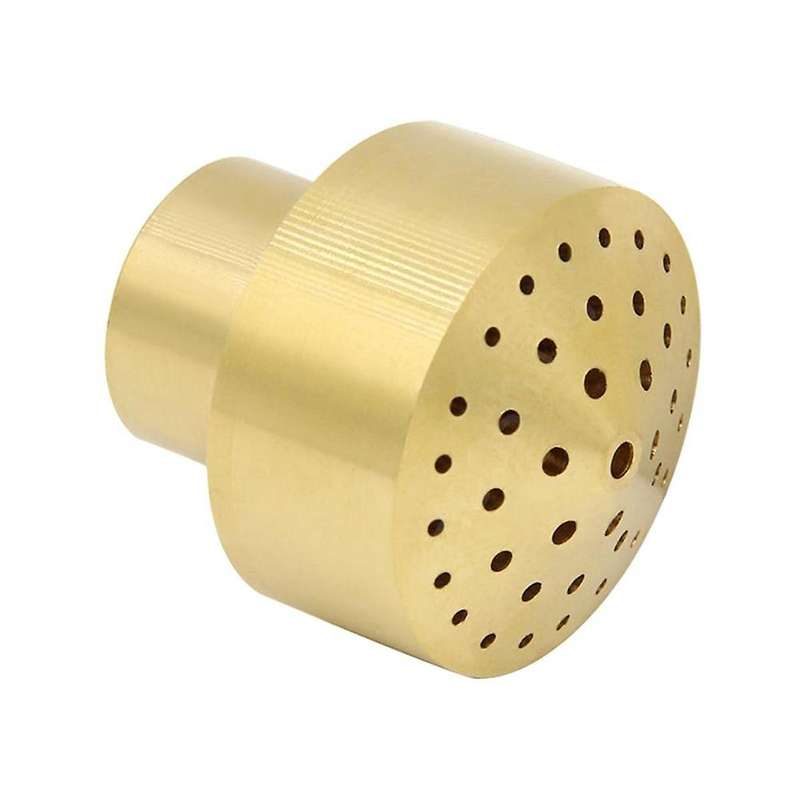 Brass Fountain Nozzle 1/2Inch DN15 Pond Column Water Sprinkle Head for Garden Pond Amusement Park