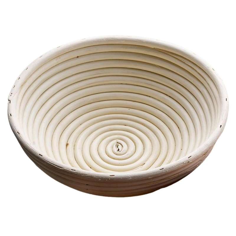 Bread Protection Basket, Dough Protection Basket Round Handmade Rattan Basket, Handmade Bread Making