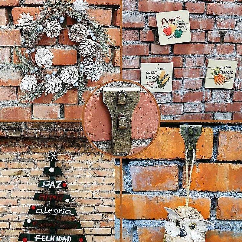 Brick Hook Clips-bricks Hook Clip for Hanging Outdoors Wall Pictures, Brick Hangers Fastener Hook Br