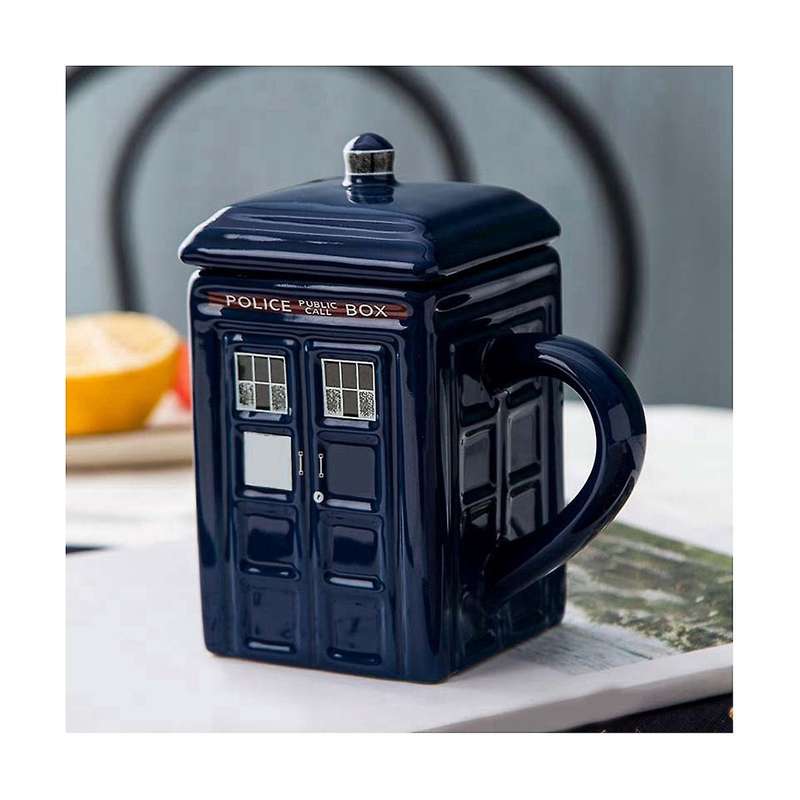 Breakfast Cup Ceramic Mug High-value Personality Office Couple Home Retro Cups