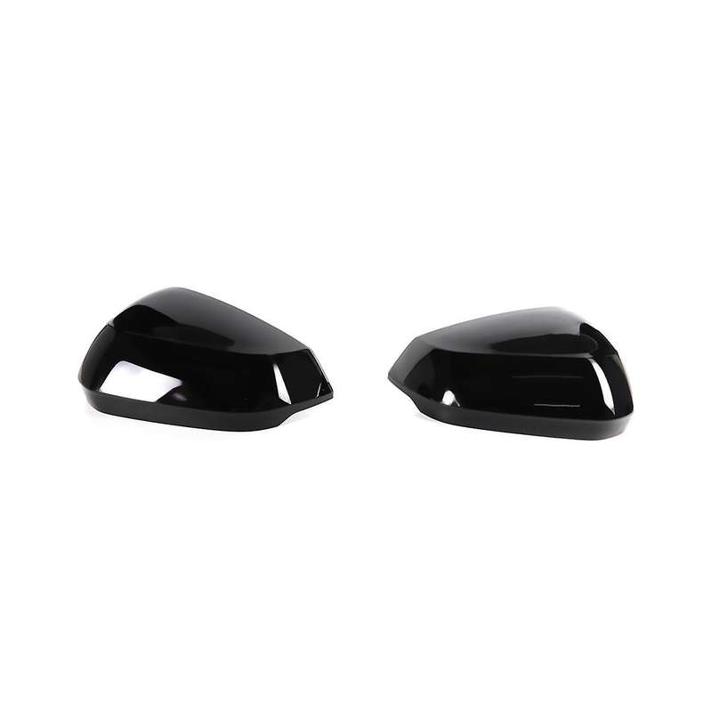 Bright Black Car Side Door Rearview Mirror Cover Trim for Q2 Sq2 Q3 Q3 2017-2023