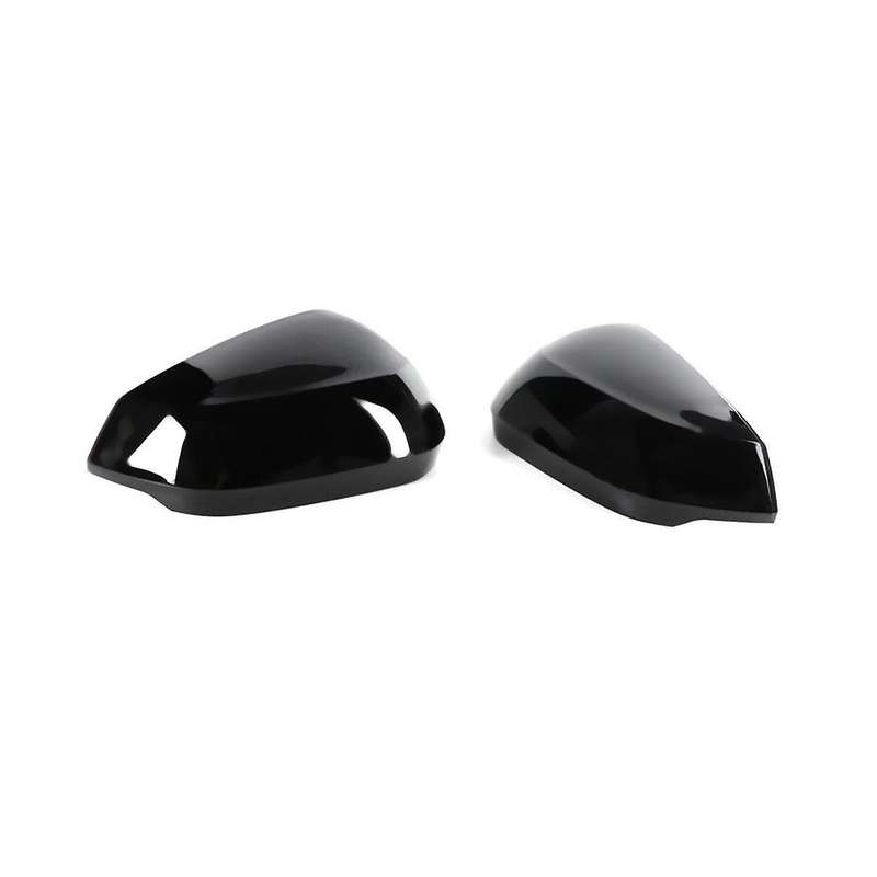 Bright Black Car Side Door Rearview Mirror Cover Trim for Q2 Sq2 Q3 Q3 2017-2023