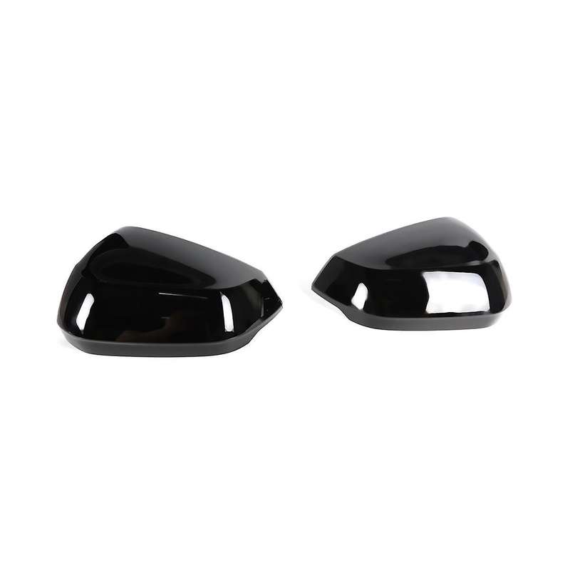 Bright Black Car Side Door Rearview Mirror Cover Trim for Q2 Sq2 Q3 Q3 2017-2023