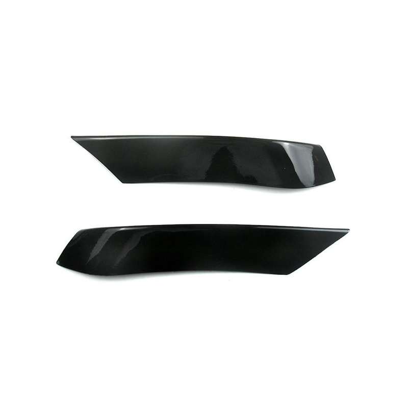 Bright Black Headlights Eyebrow Eyelid Sticker for M3 F82 F83 2015 2016 2017 2018 Car Accessories